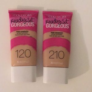 2 Covergirl Ready Set Gorgeous Foundations